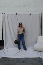Jolie wide leg jeans dark denim