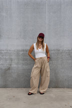 Ellie top met V-hals wit