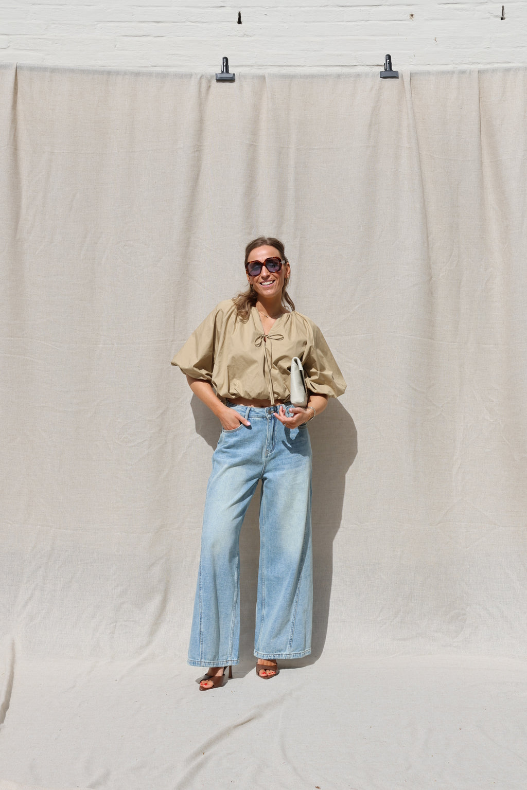 Blake wide leg jeans