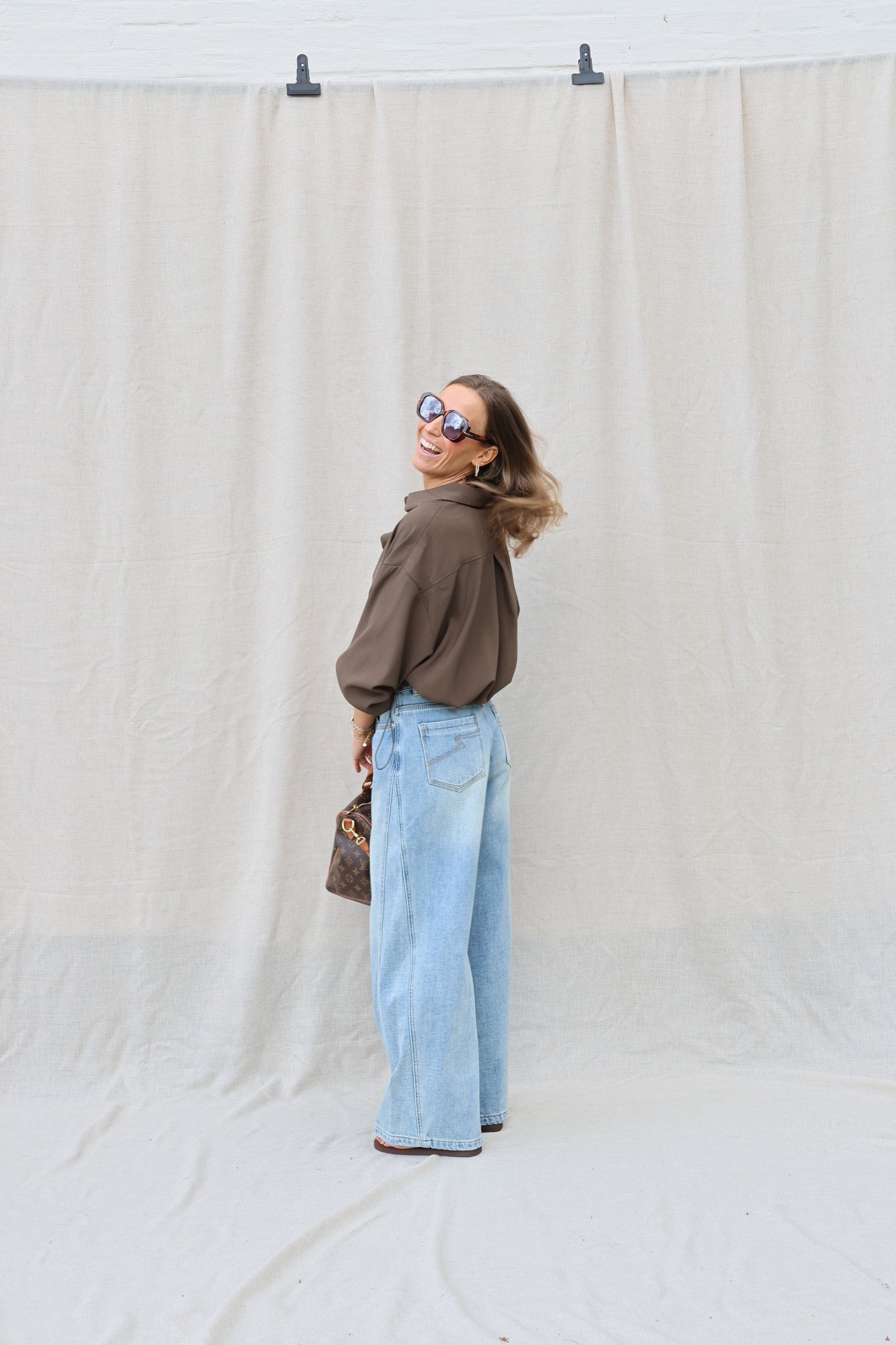 Blake wide leg jeans