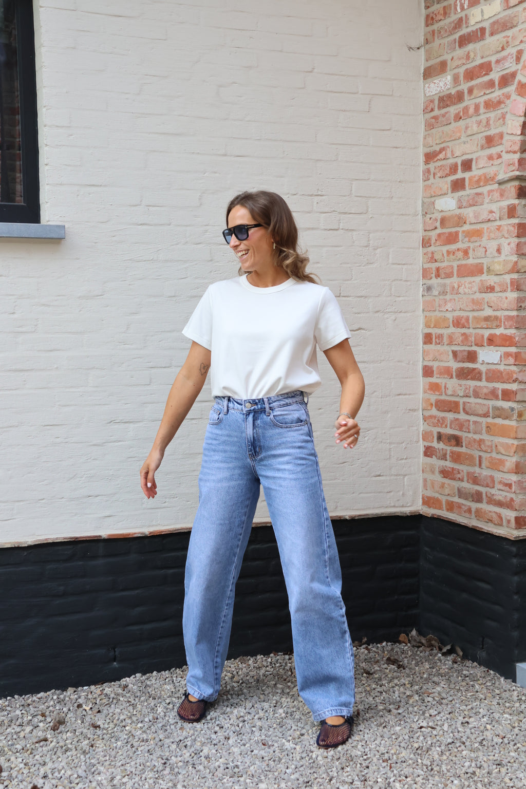 Marie musthave T-shirt wit