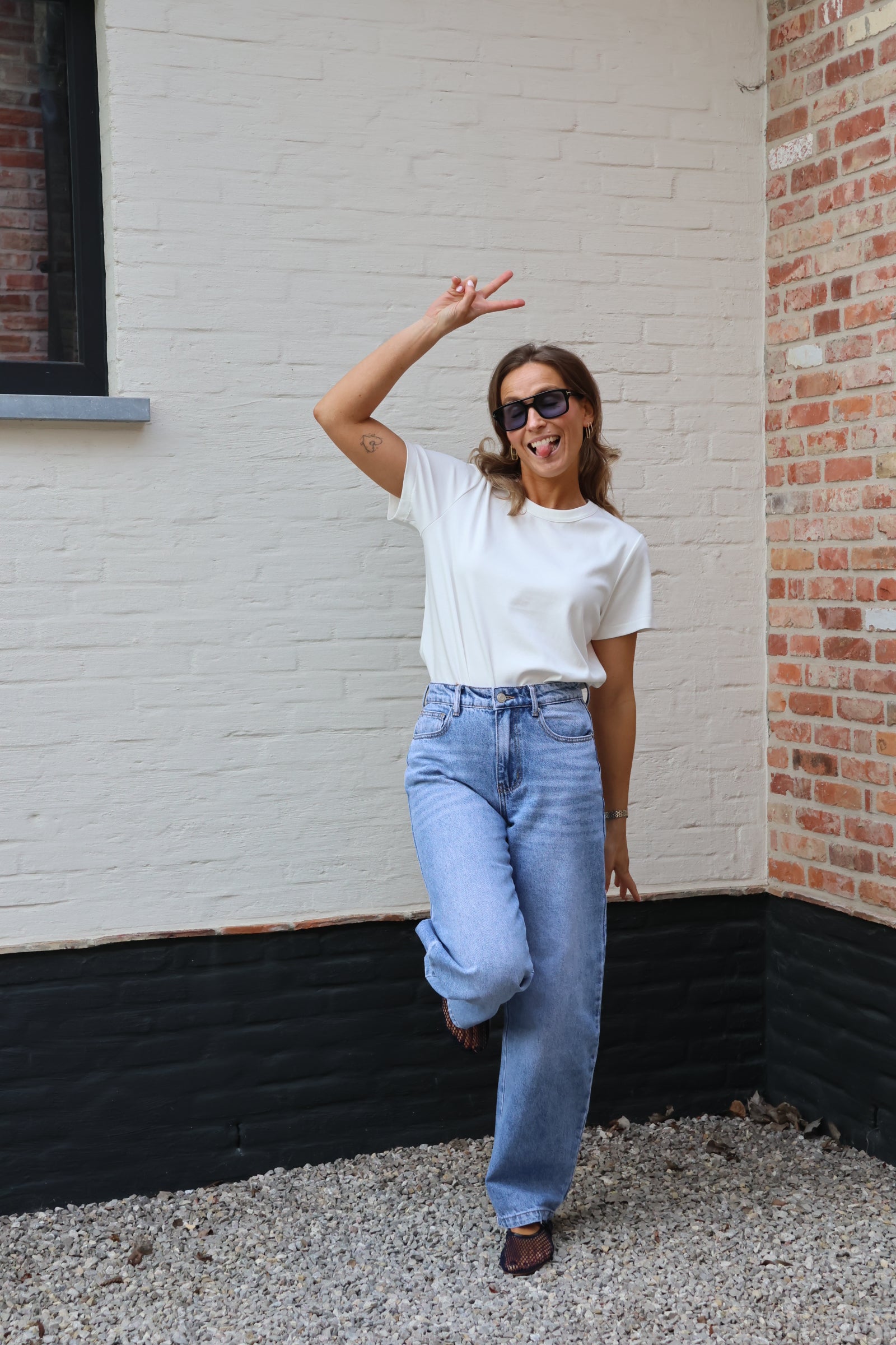 Marie musthave T-shirt wit