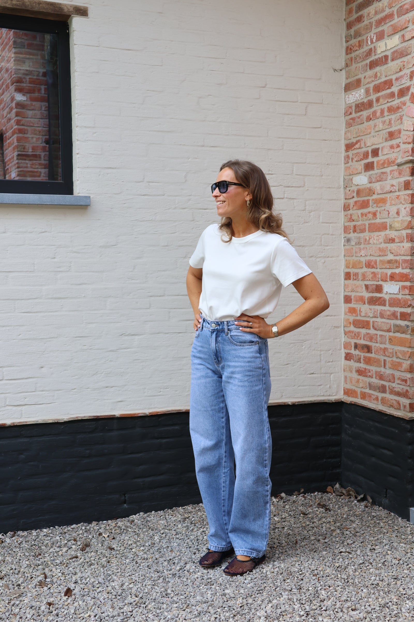 Marie musthave T-shirt wit