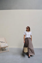 Belle T-shirt wit