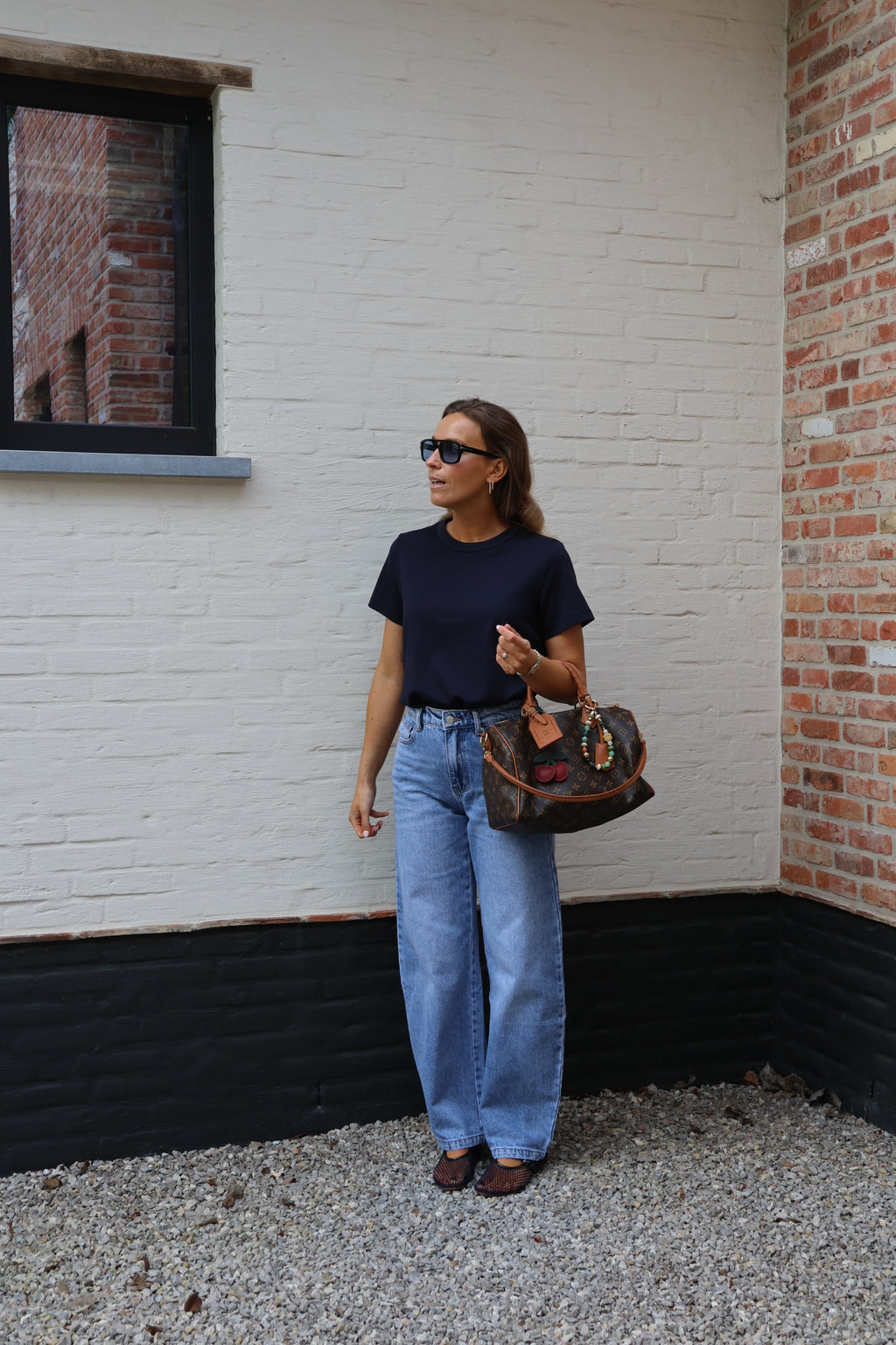 Marie musthave T-shirt marine