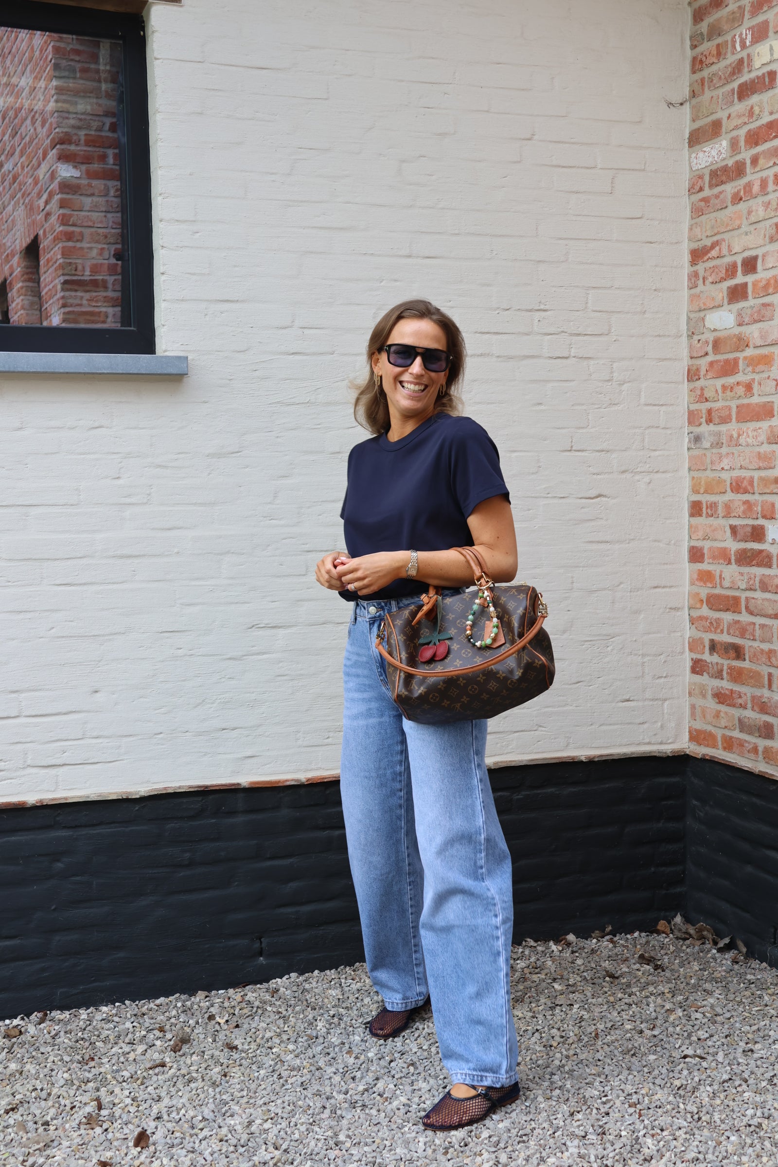 Marie musthave T-shirt marine