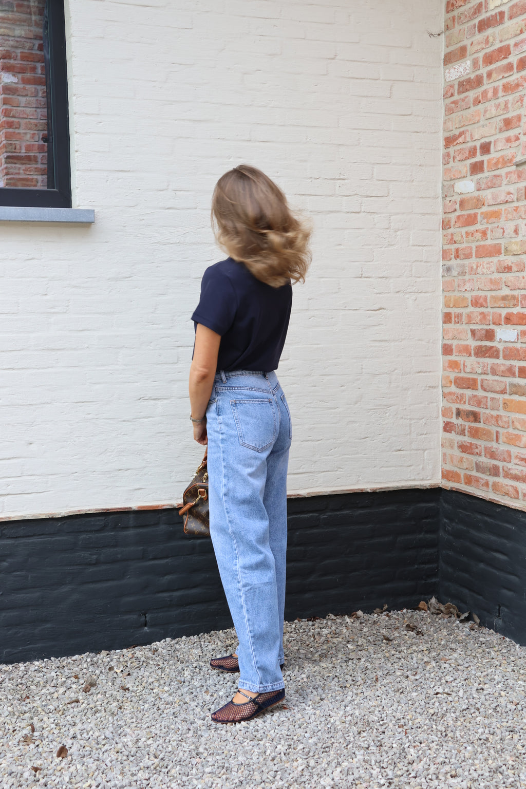 Marie musthave T-shirt marine