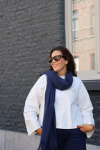 Tirza sjaal blauw