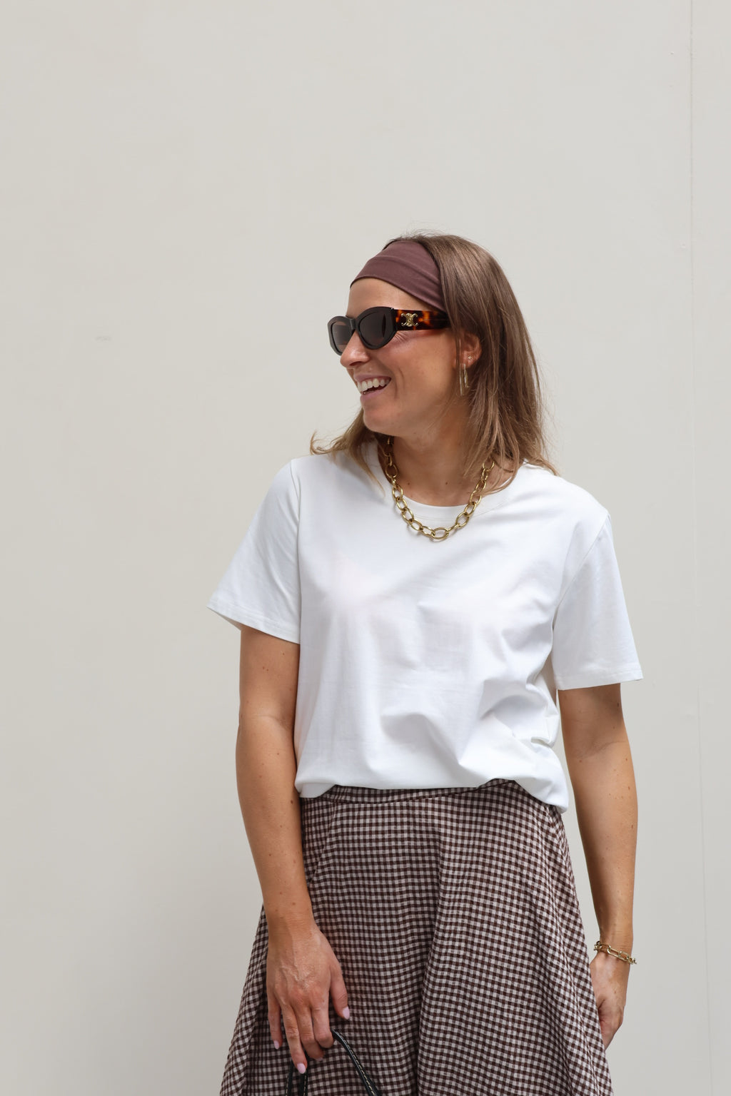 Belle T-shirt wit