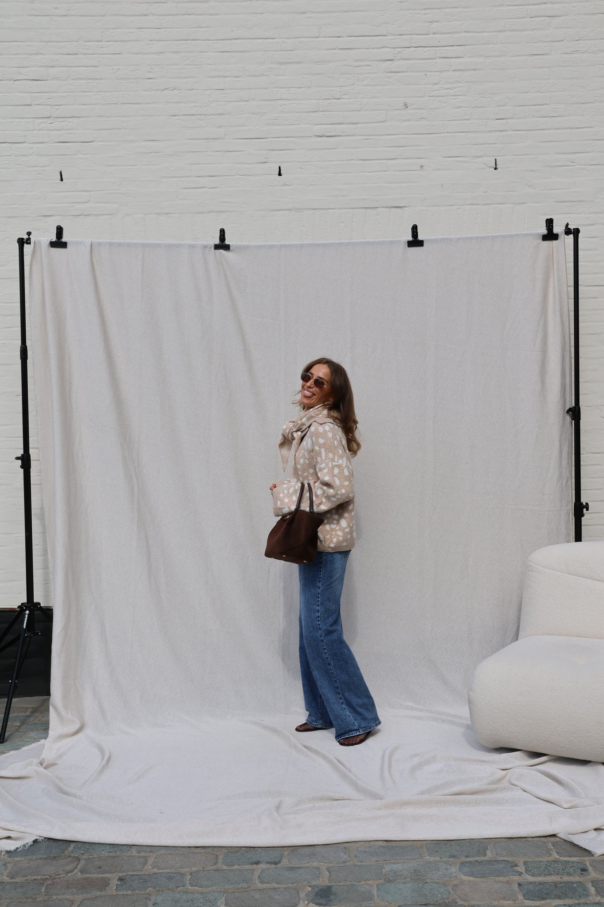 Jolie wide leg jeans dark denim
