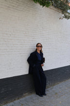 Boxy longsleeve marine