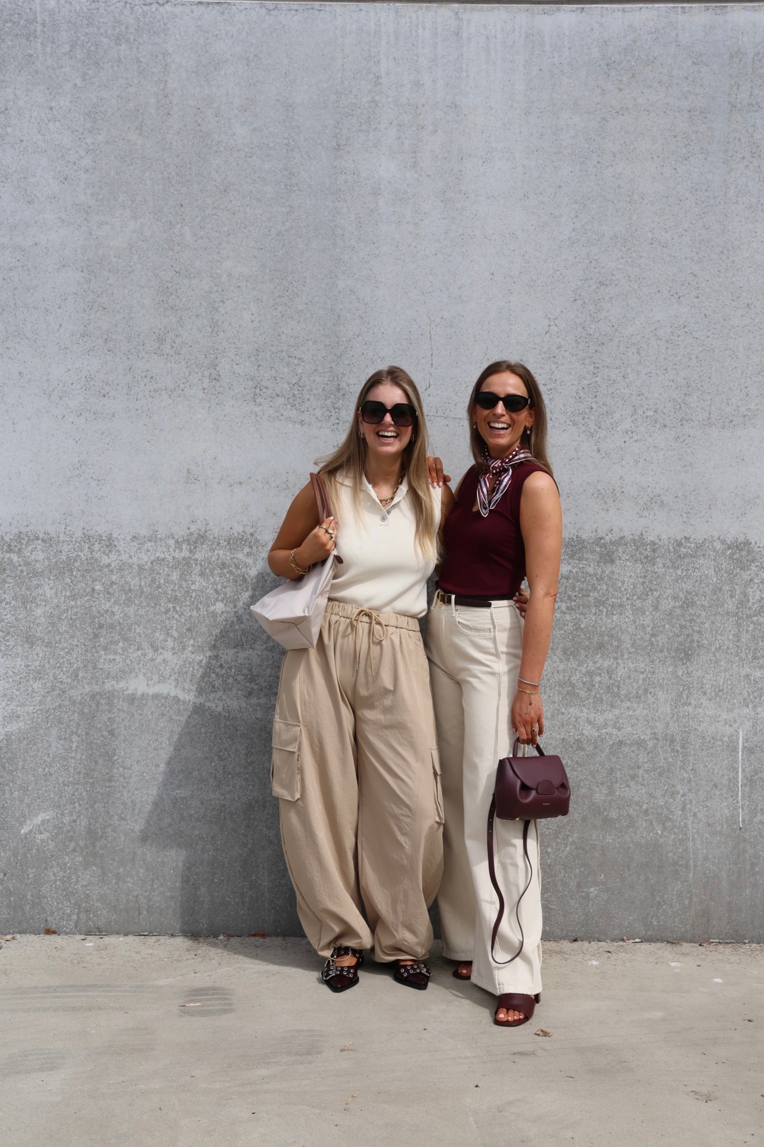 Lena cargo trousers beige