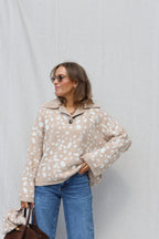 Lucia bambi polo trui beige
