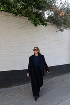 Boxy longsleeve marine