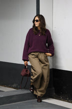 Marrit knit acaï