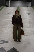 Annabel oversized longsleeve acaï