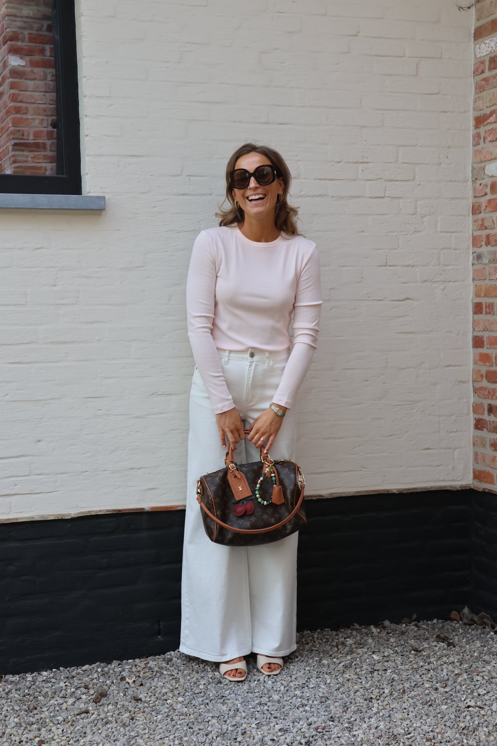 Maelle longsleeve lichtroze