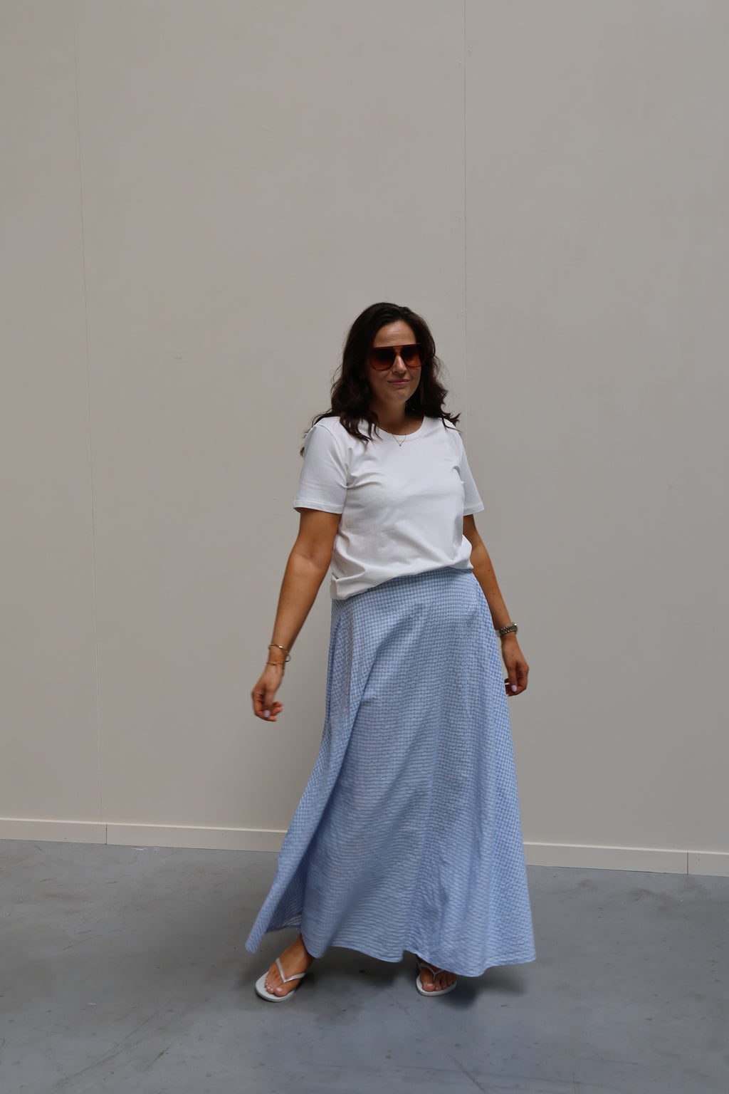 Belle T-shirt wit