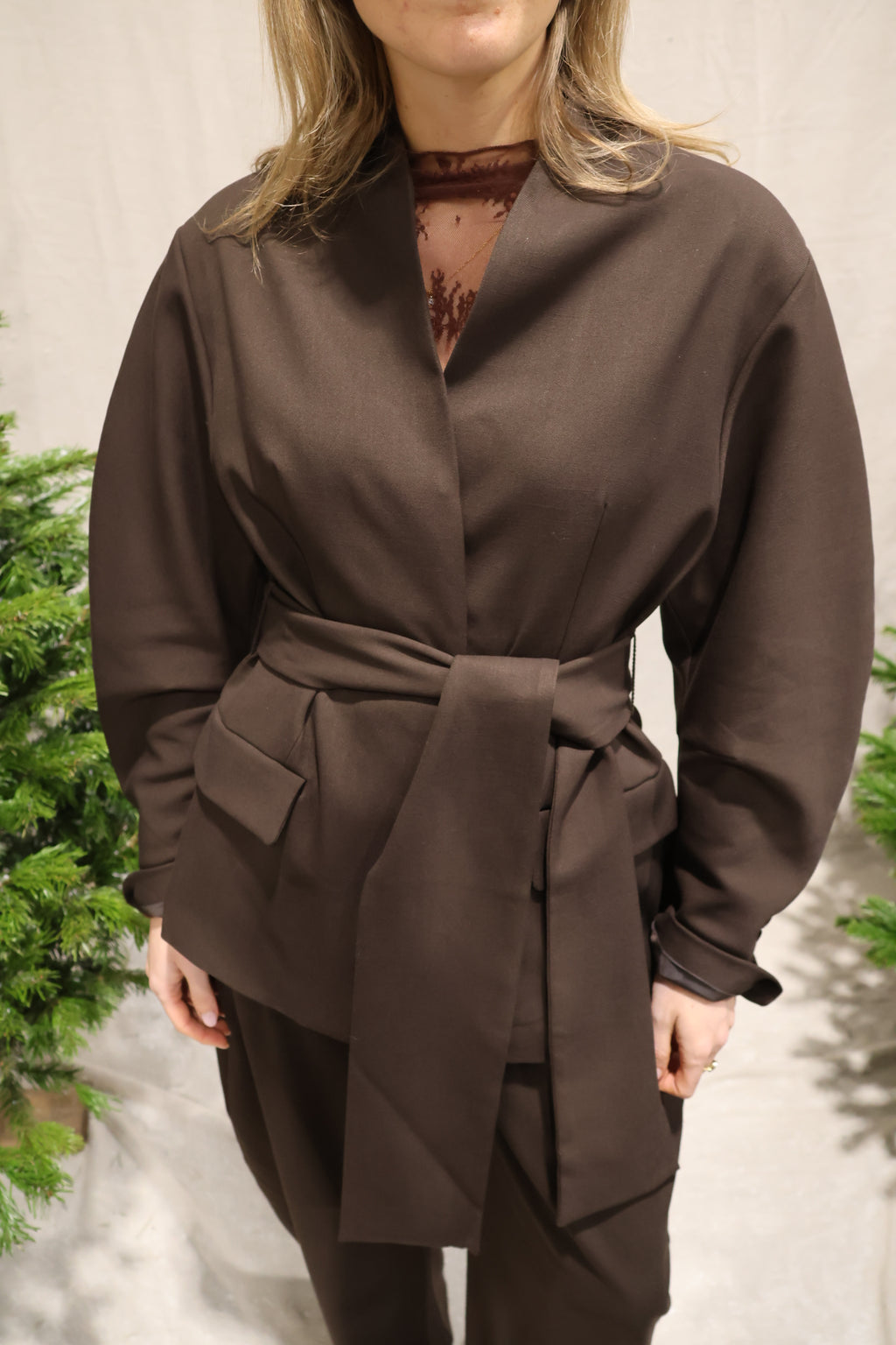 Ophélie blazer brown