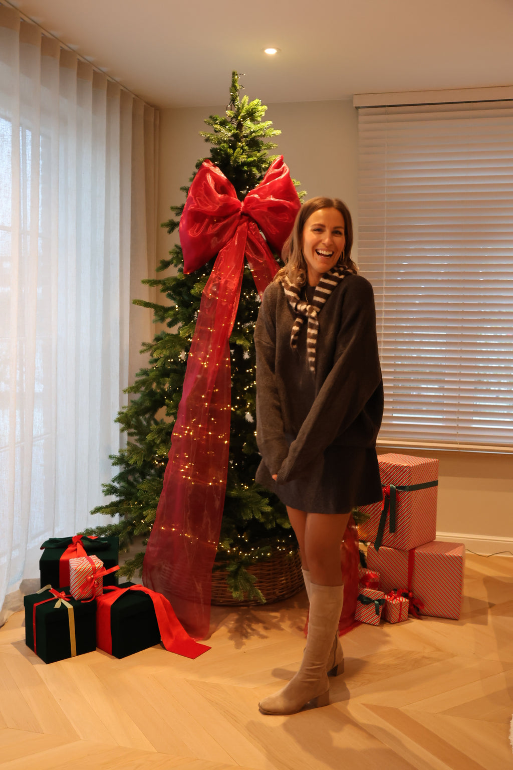 Manon suède laarzen beige