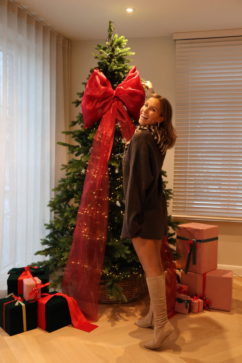 Manon suède laarzen beige