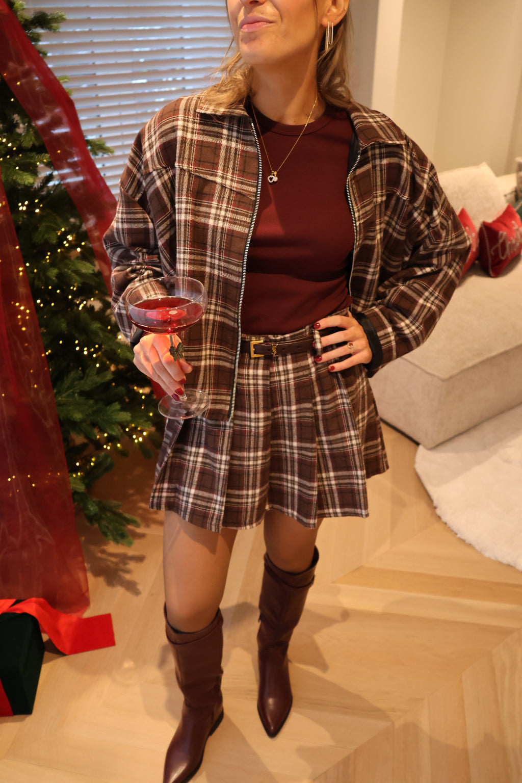 Blair longsleeve bordeaux