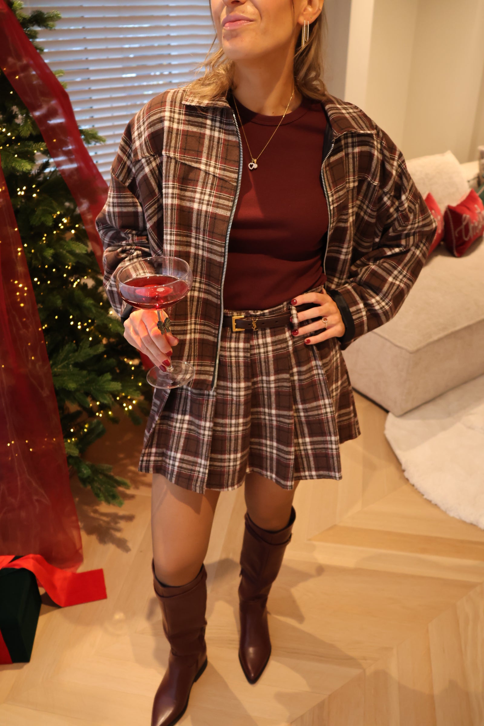 Blair longsleeve bordeaux