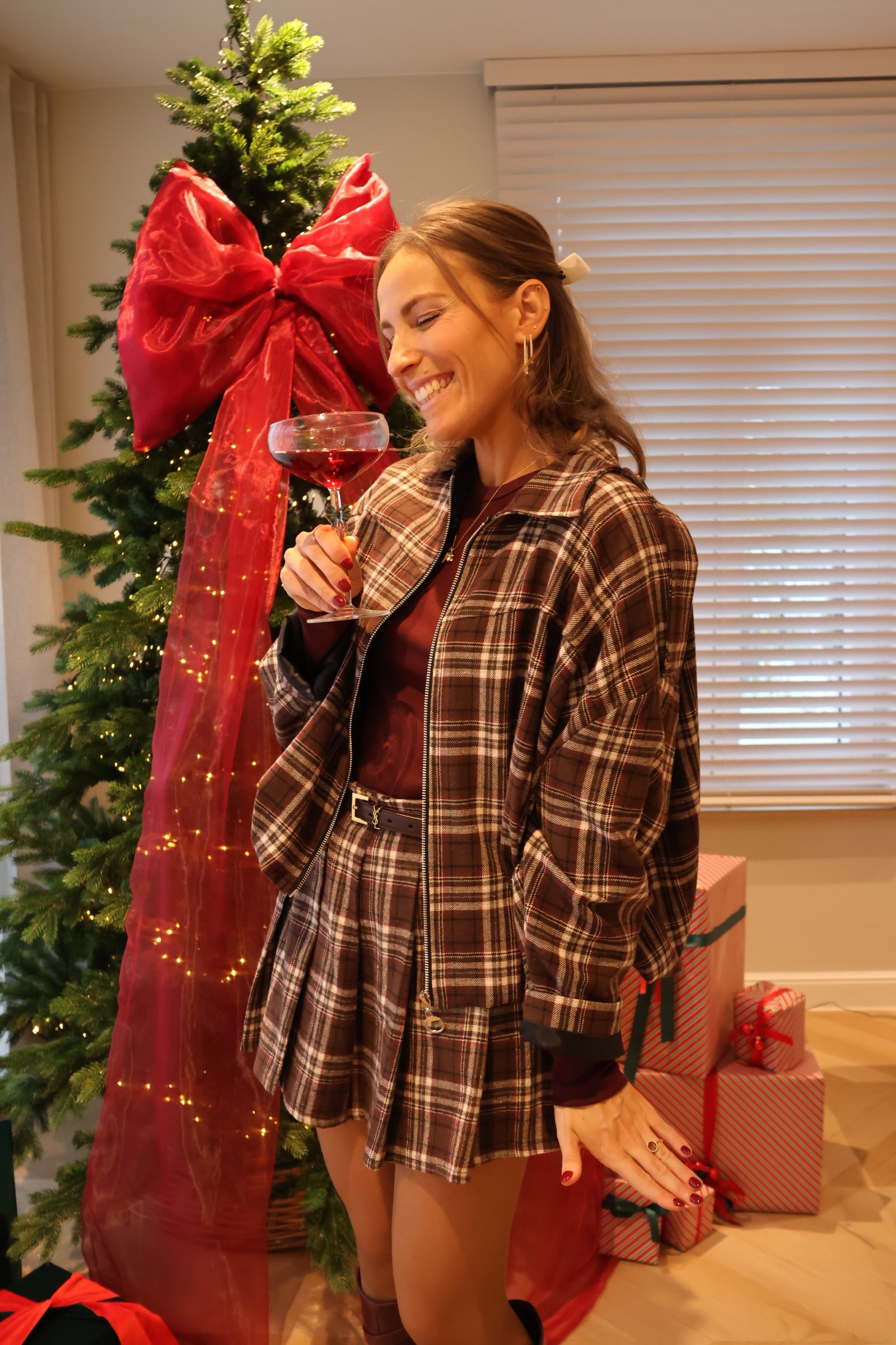 Blair longsleeve bordeaux