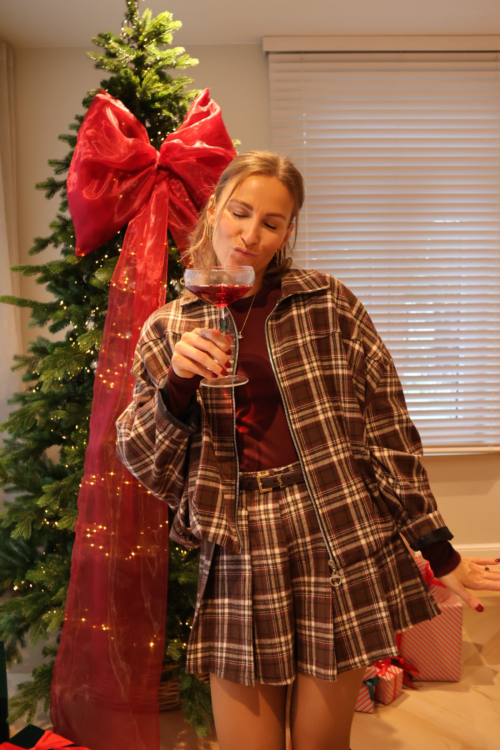 Blair longsleeve bordeaux