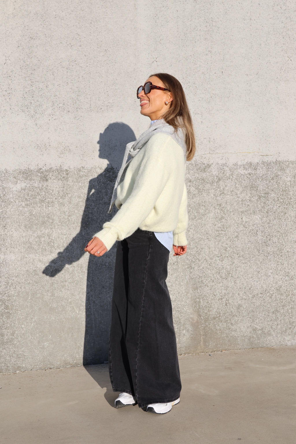 Alfie knit zachtgeel