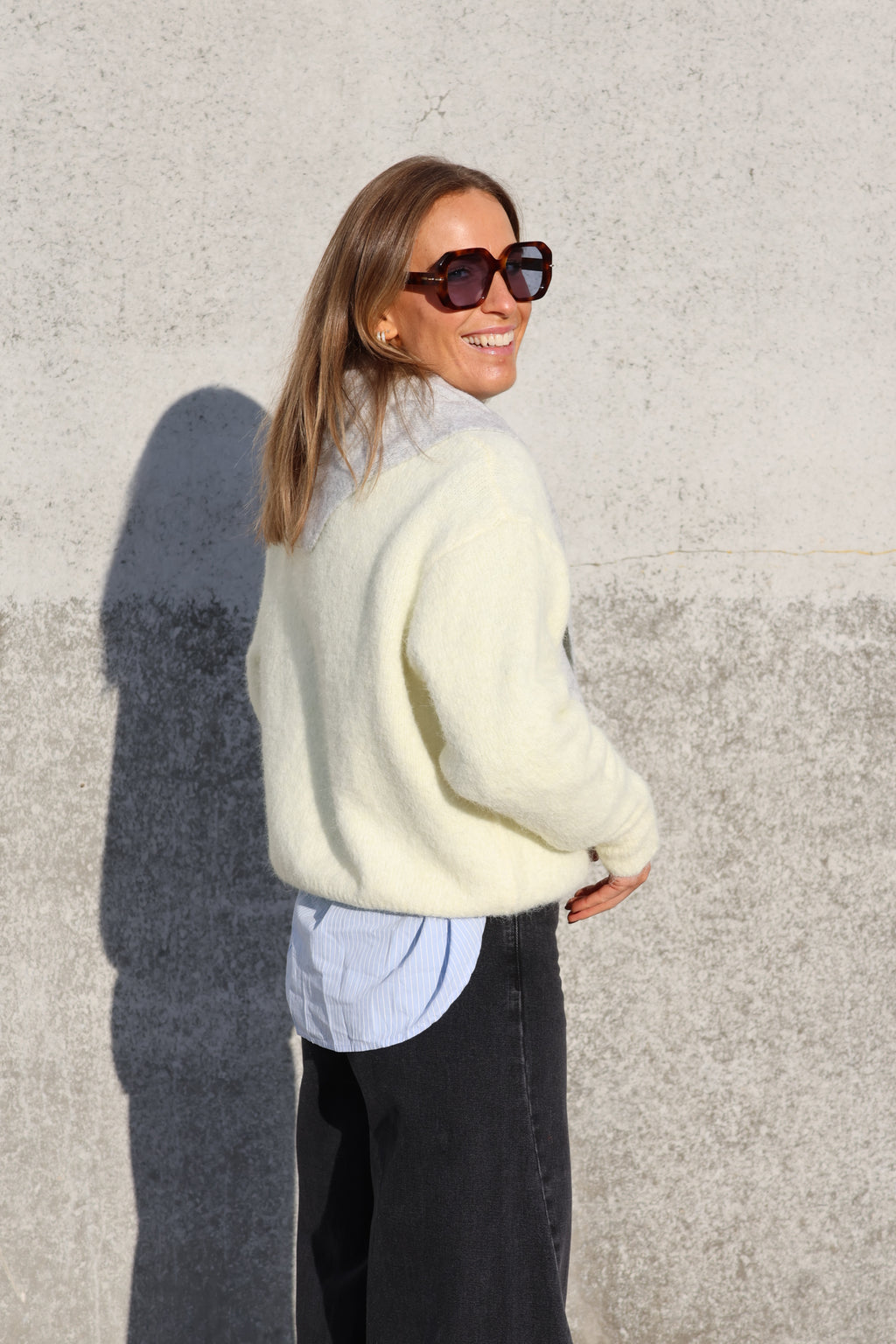 Alfie knit zachtgeel