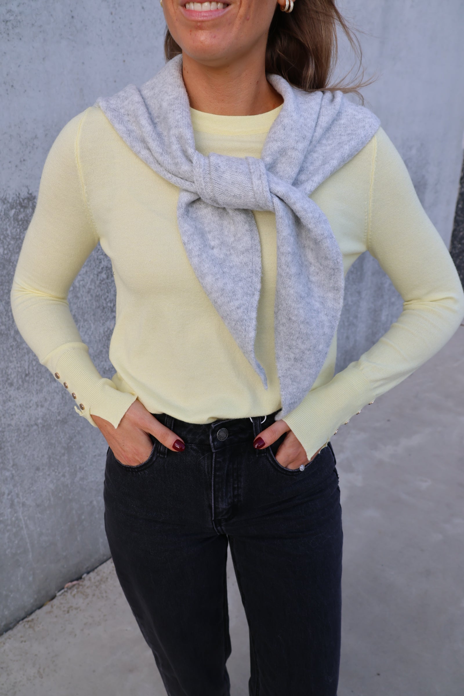 Emma pulletje zachtgeel