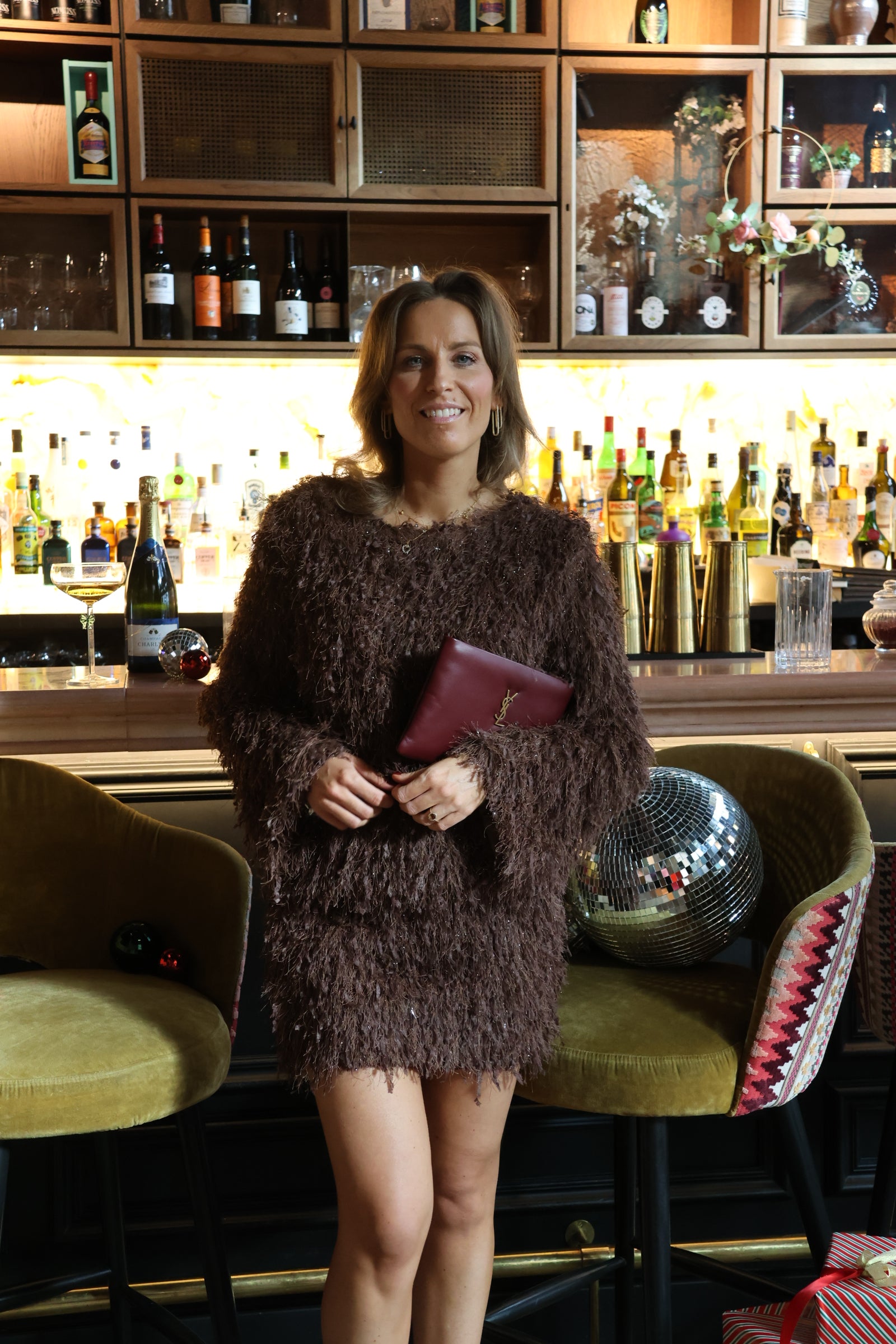 Holly fluffy top brown