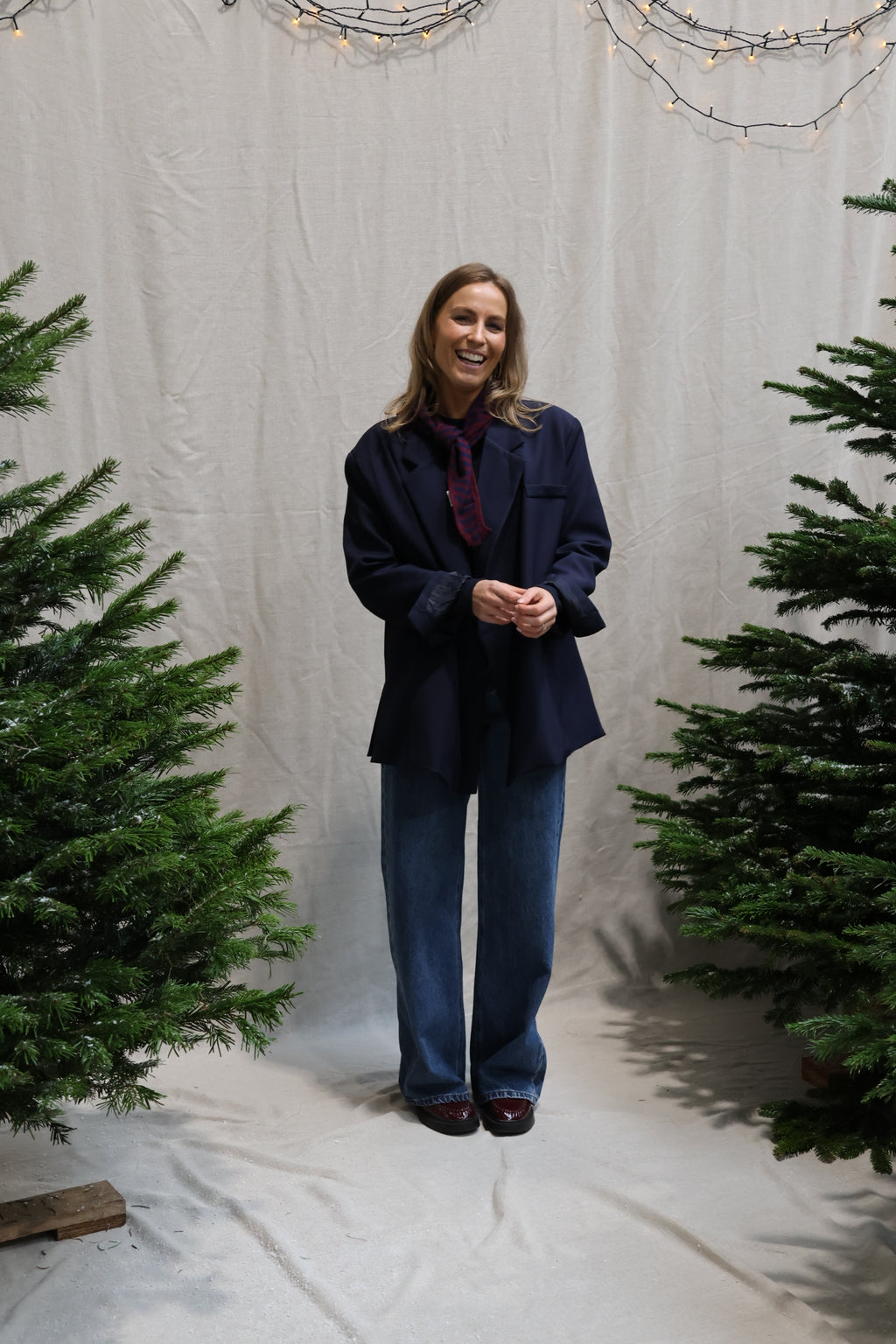 Bo blue wide leg jeans