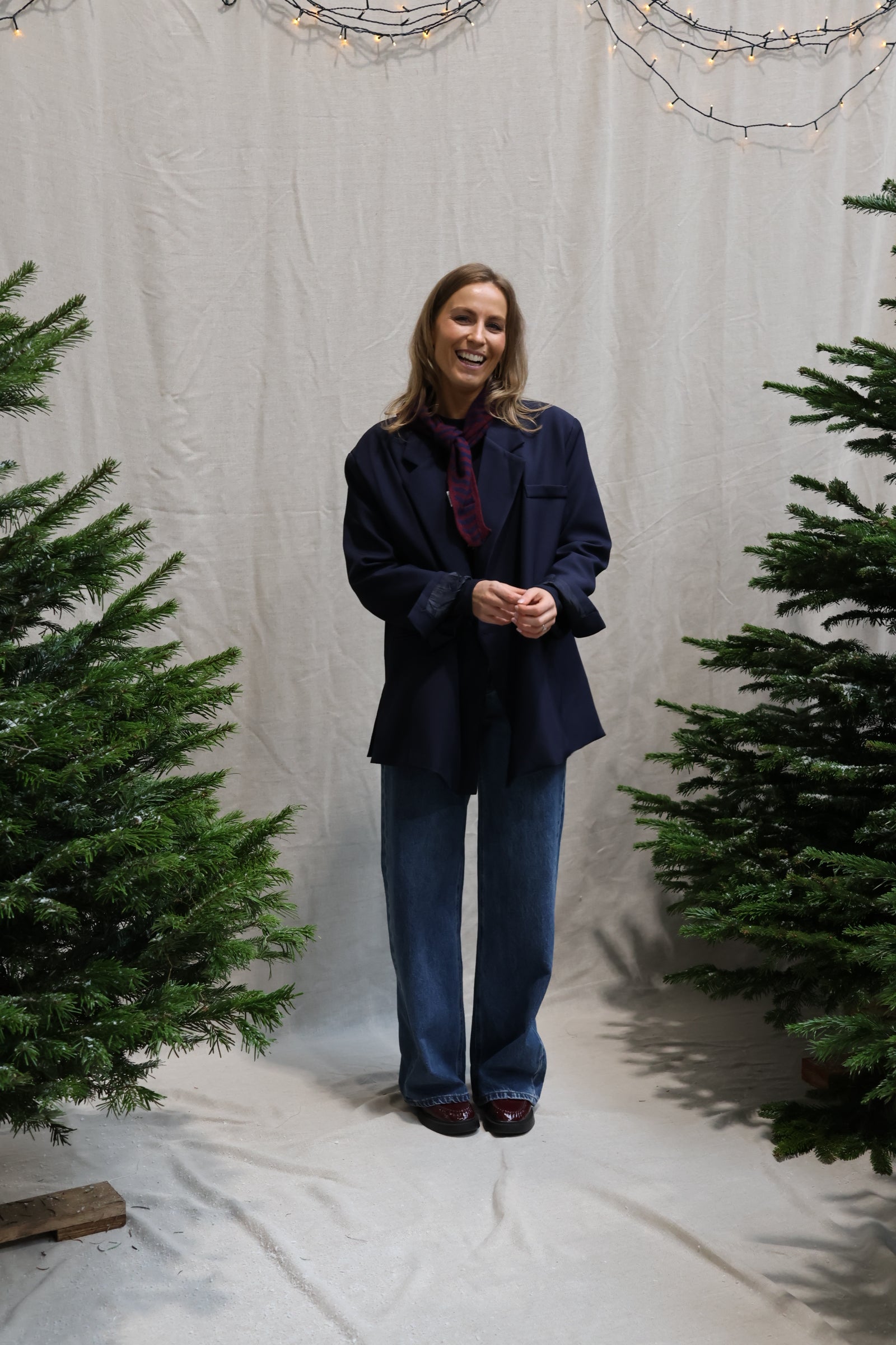 Bo blue wide leg jeans