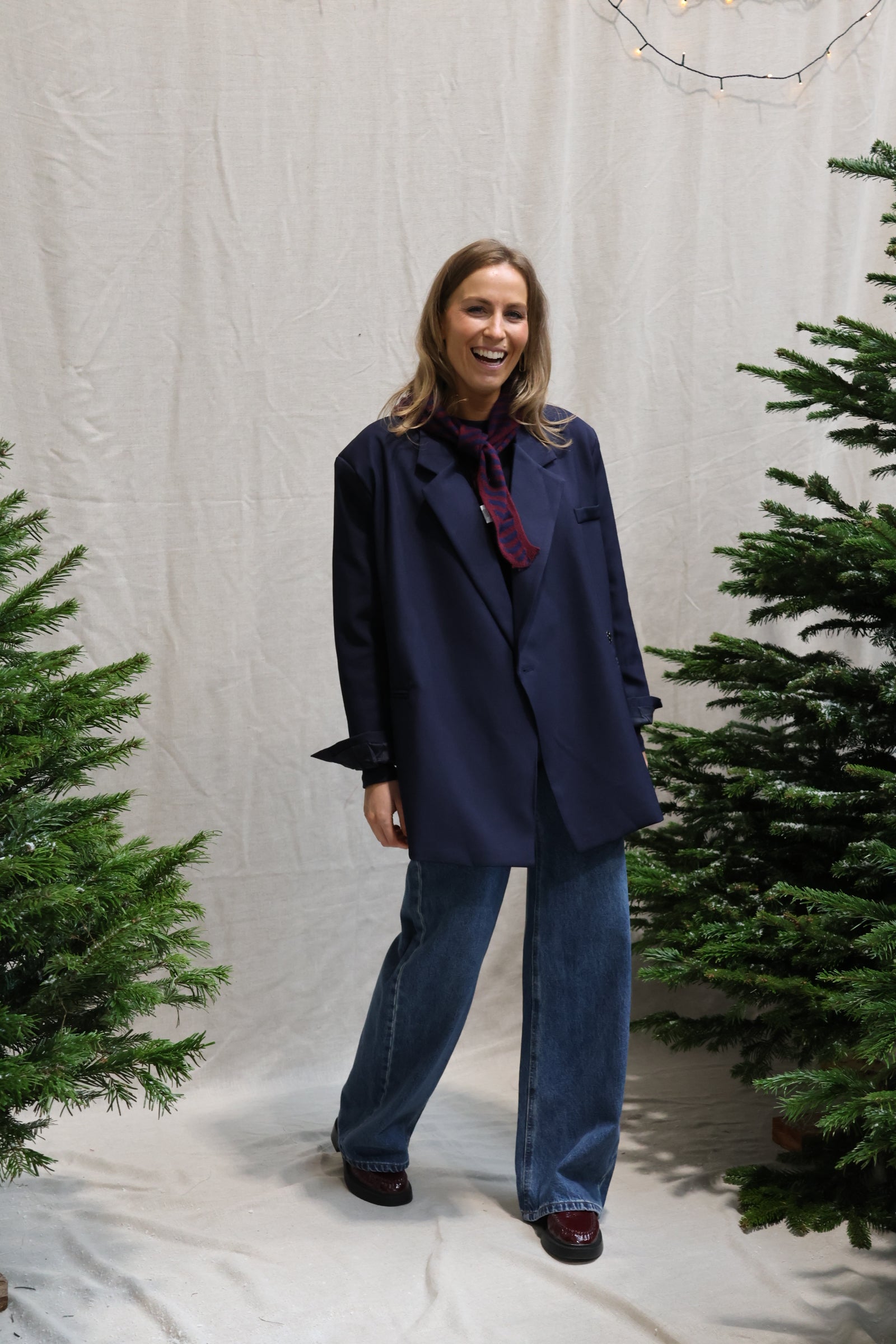 Bo blue wide leg jeans