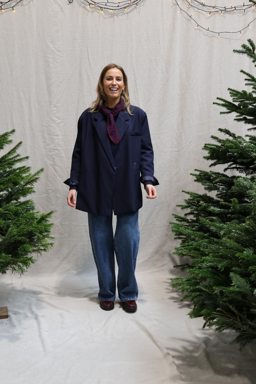 Bo blue wide leg jeans