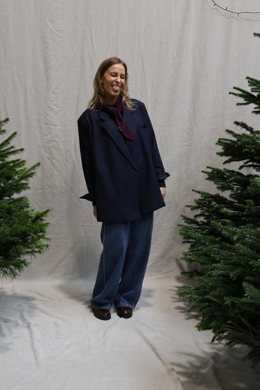 Bo blue wide leg jeans