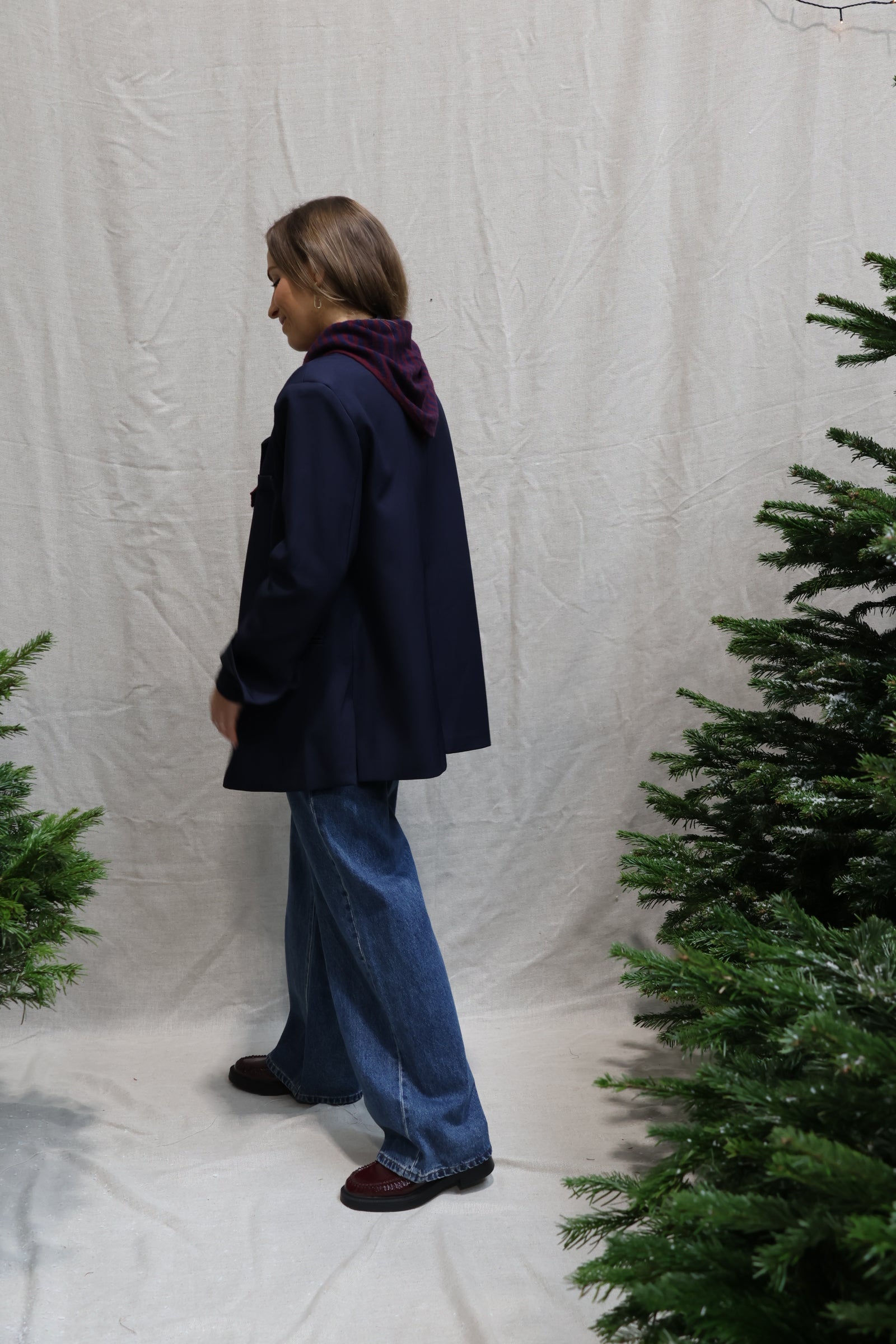 Bo blue wide leg jeans