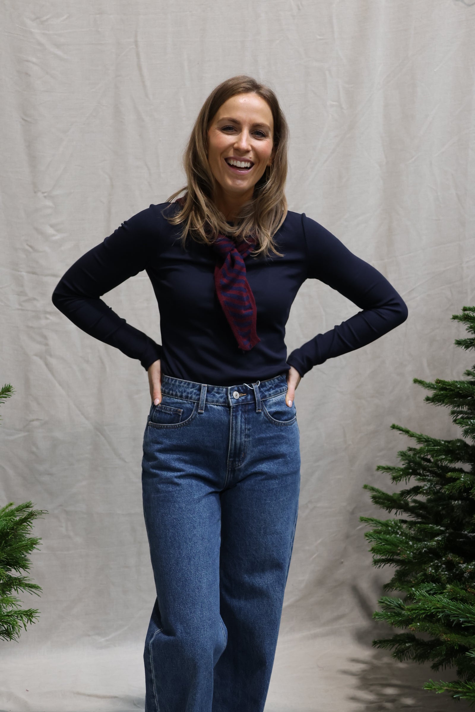 Blair longsleeve marine