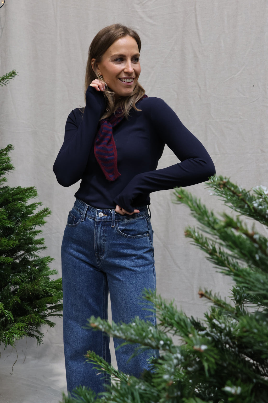 Blair longsleeve marine