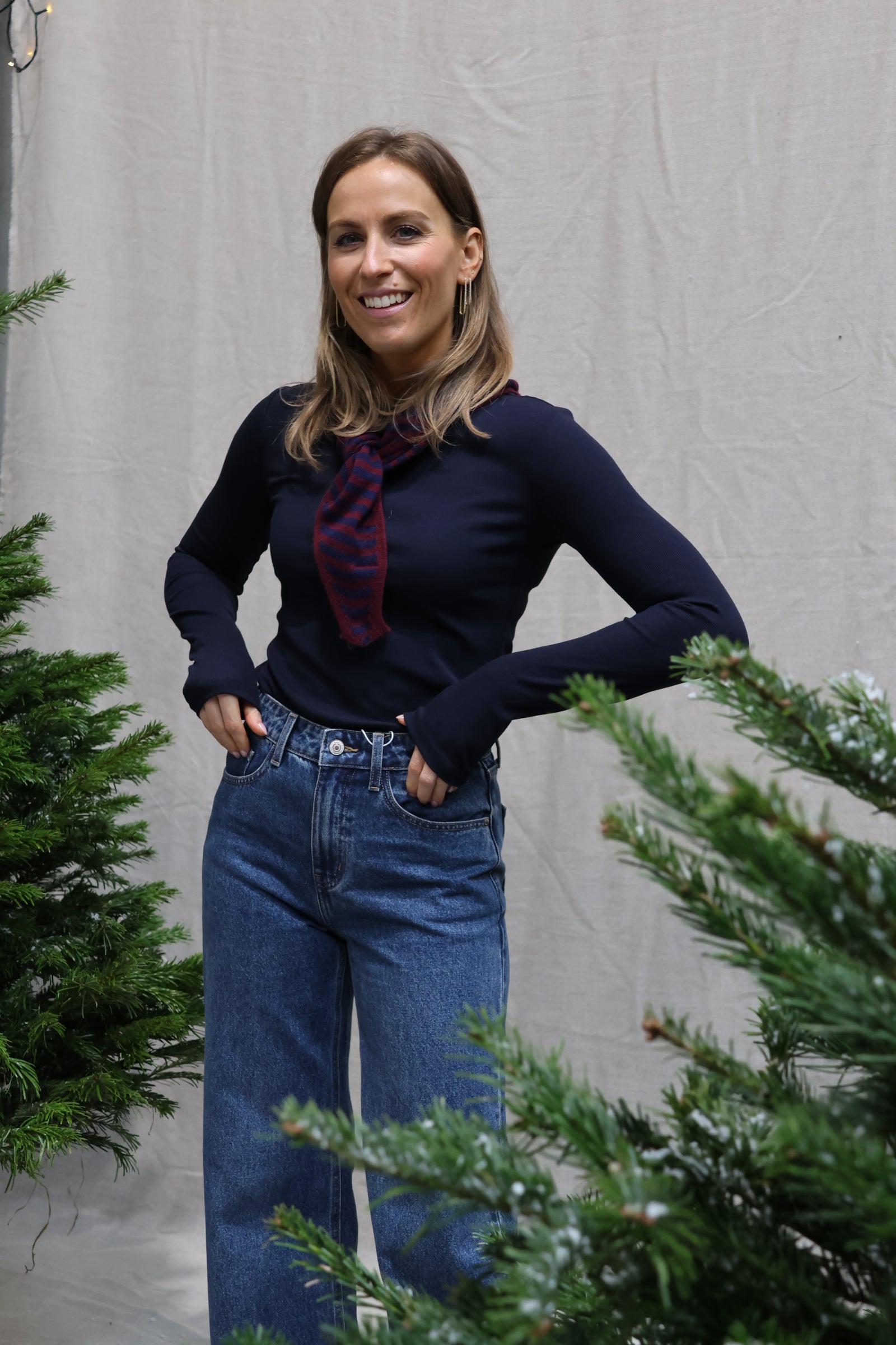 Blair longsleeve marine