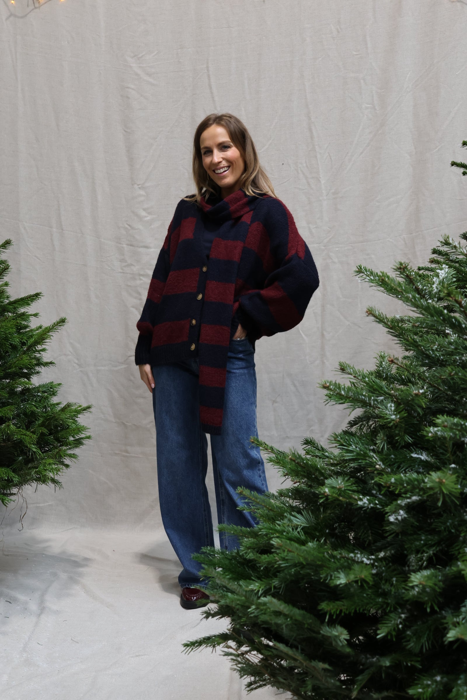 Bo blue wide leg jeans