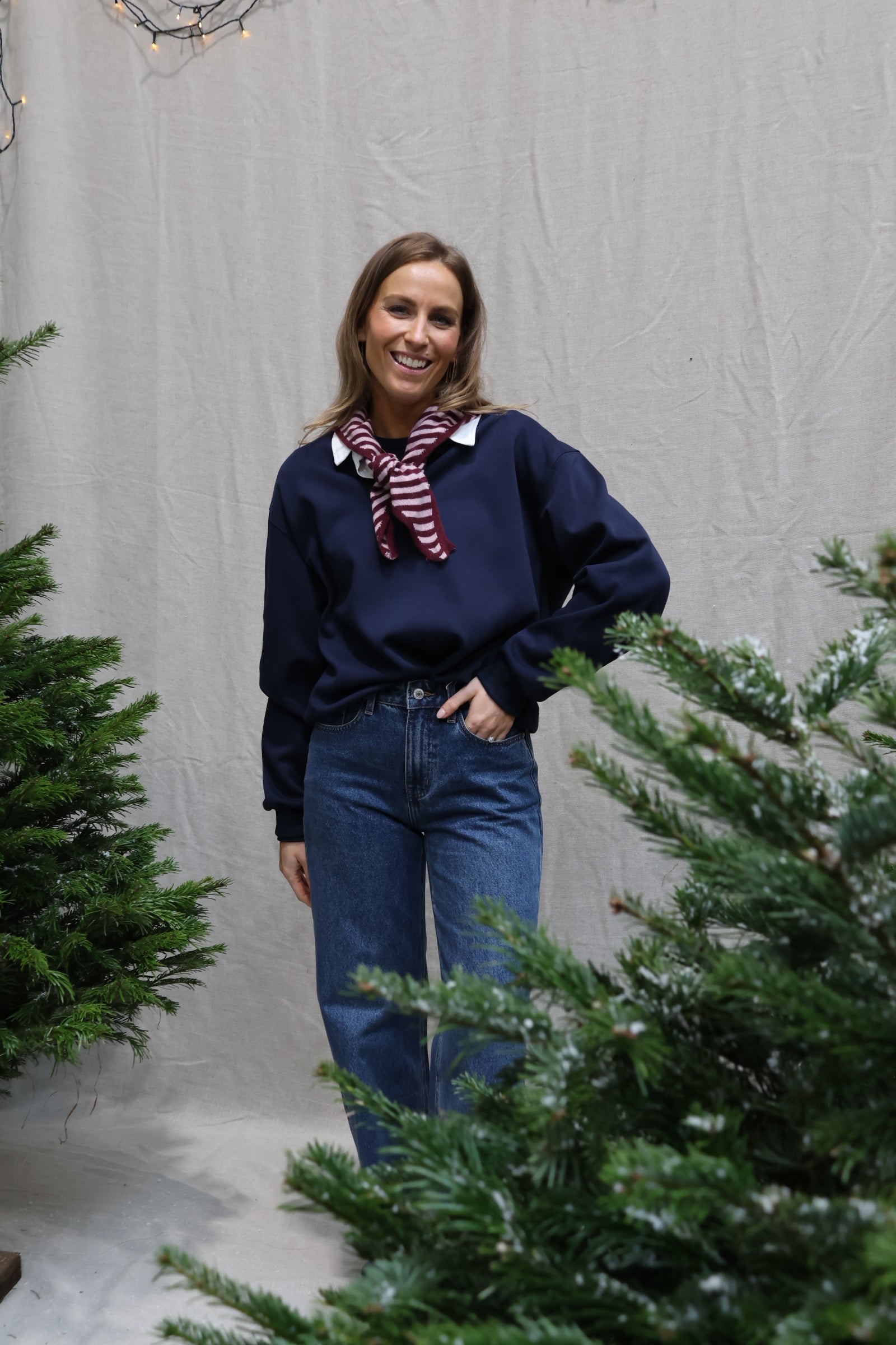 Vino polo knit marine