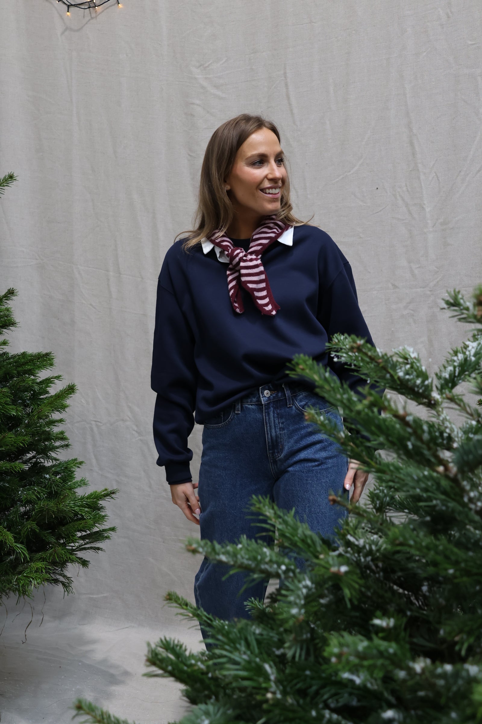 Vino polo knit marine