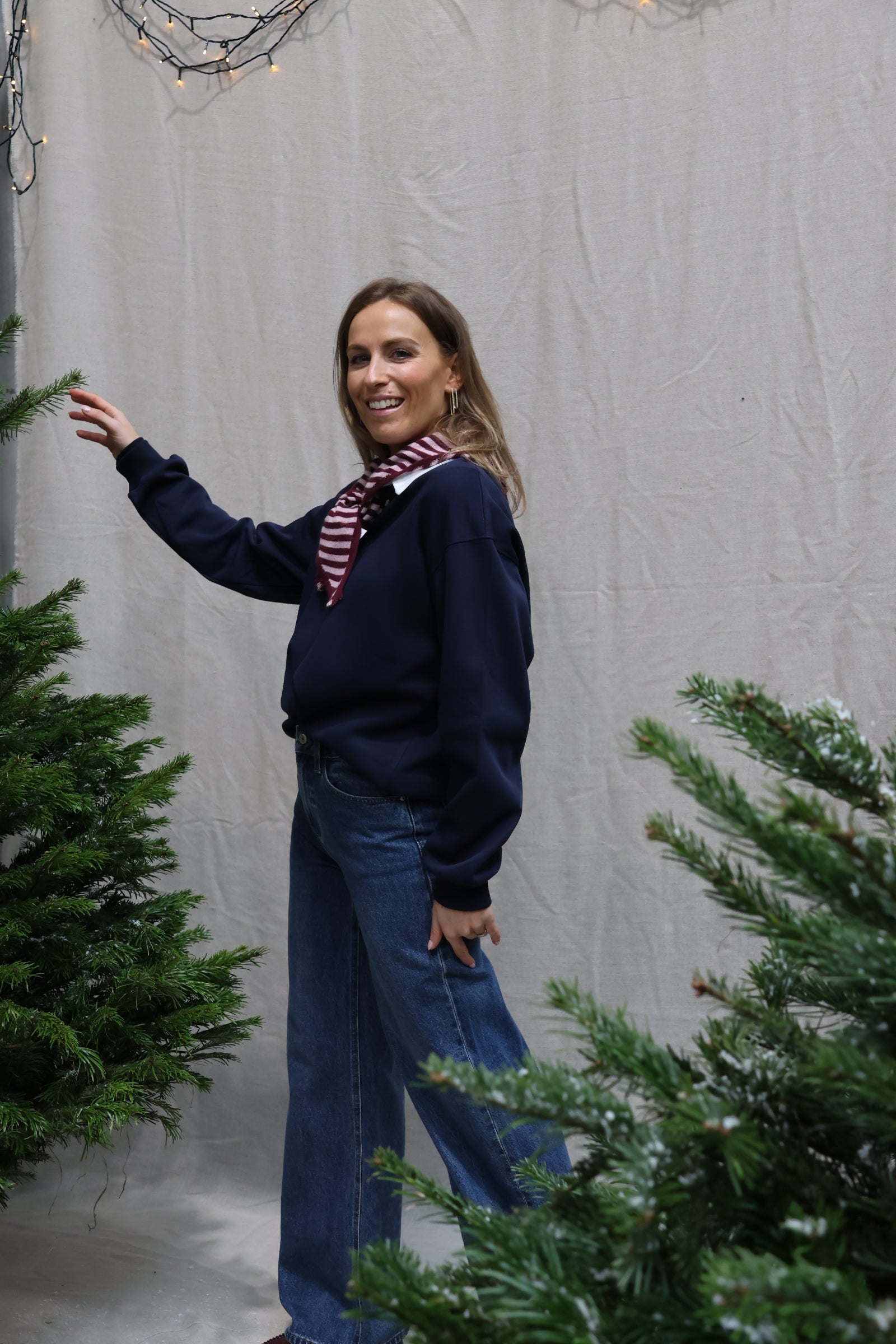 Vino polo knit marine