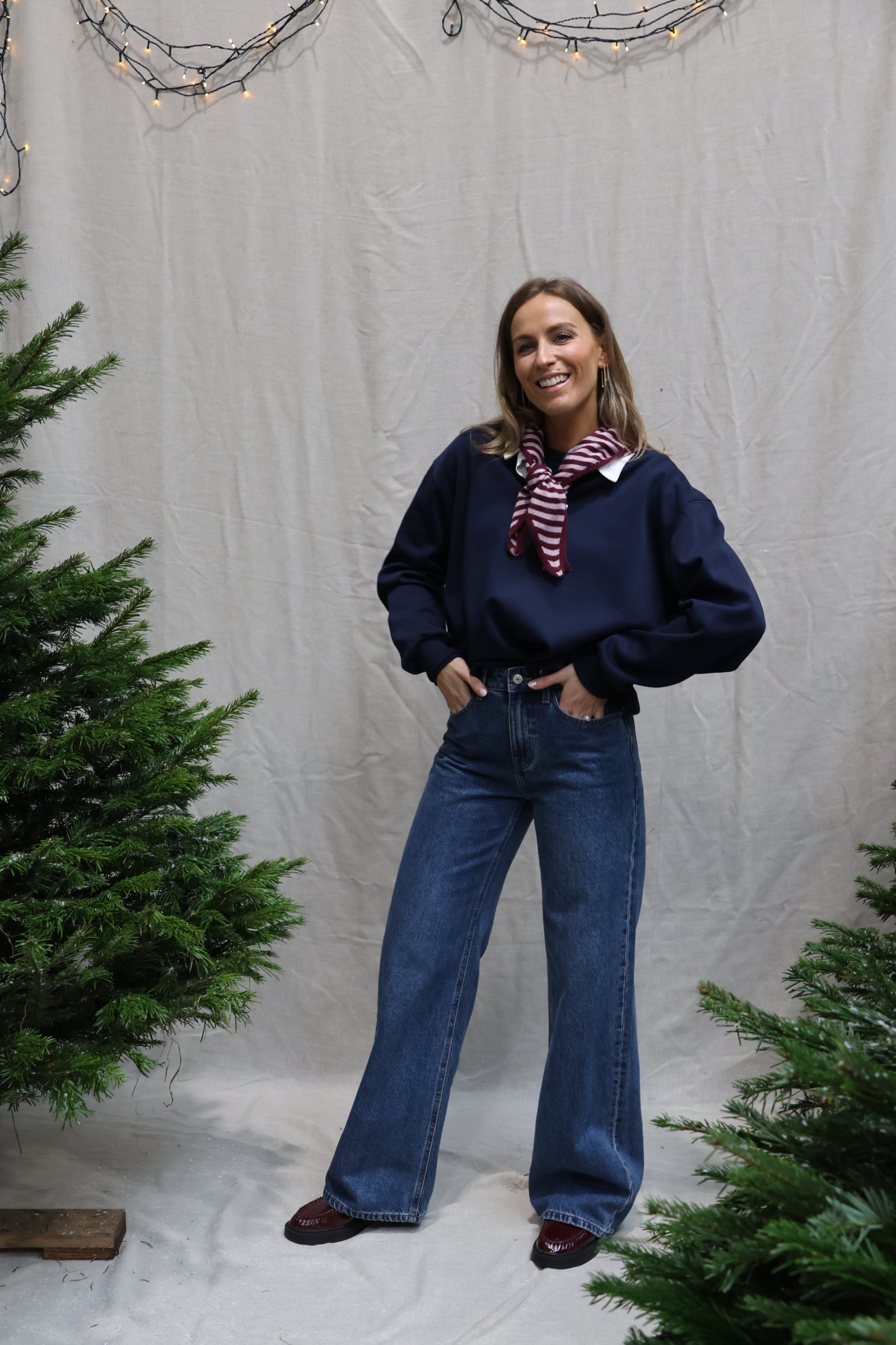 Vino polo knit marine