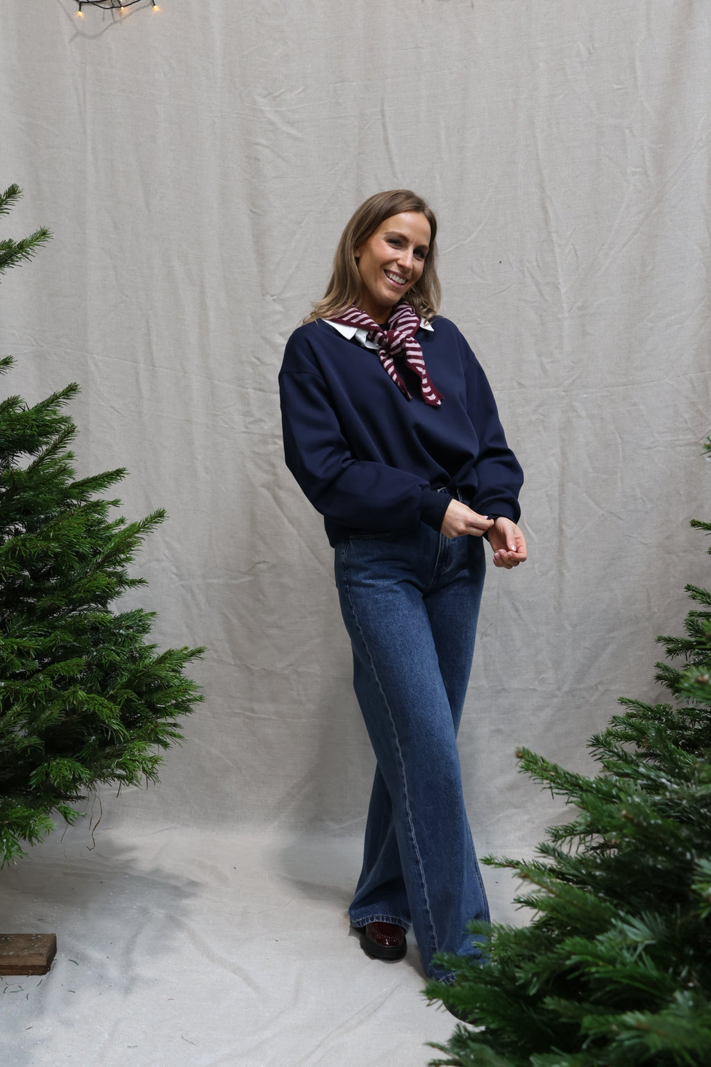 Vino polo knit marine