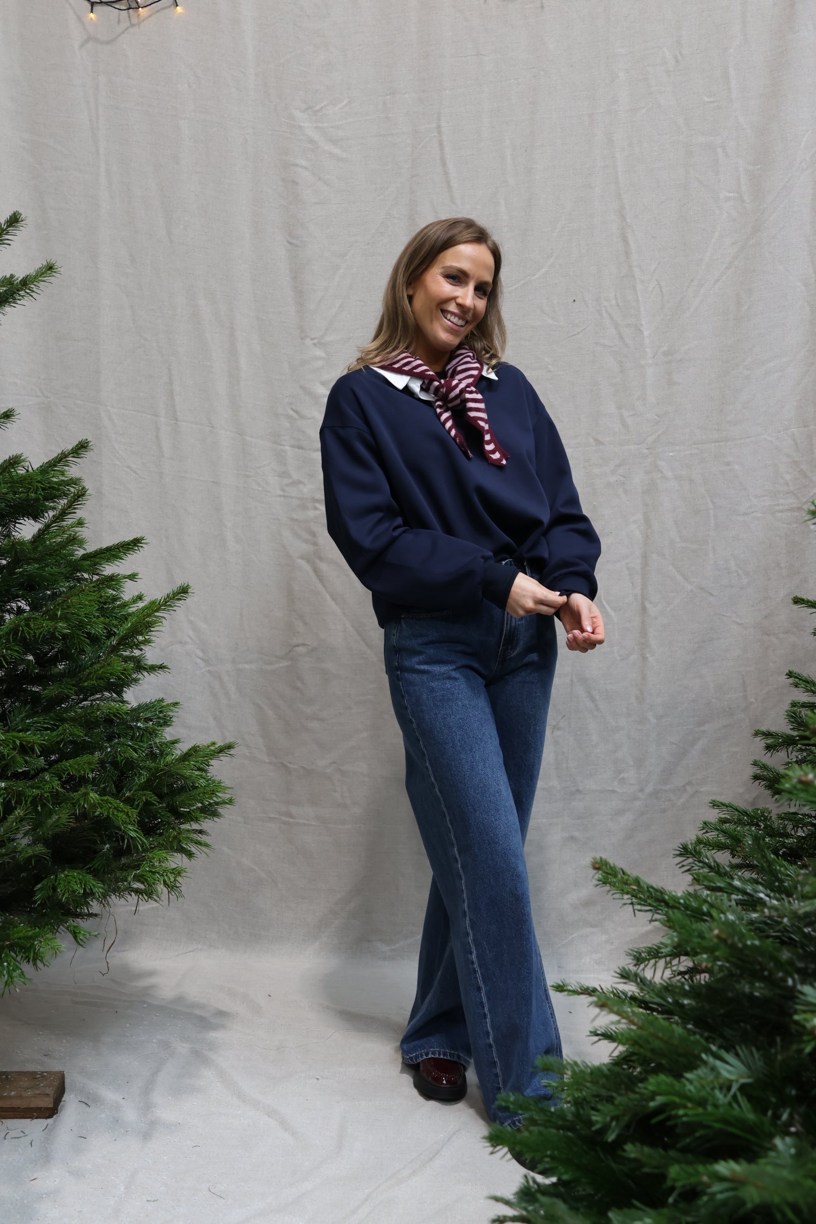 Vino polo knit marine