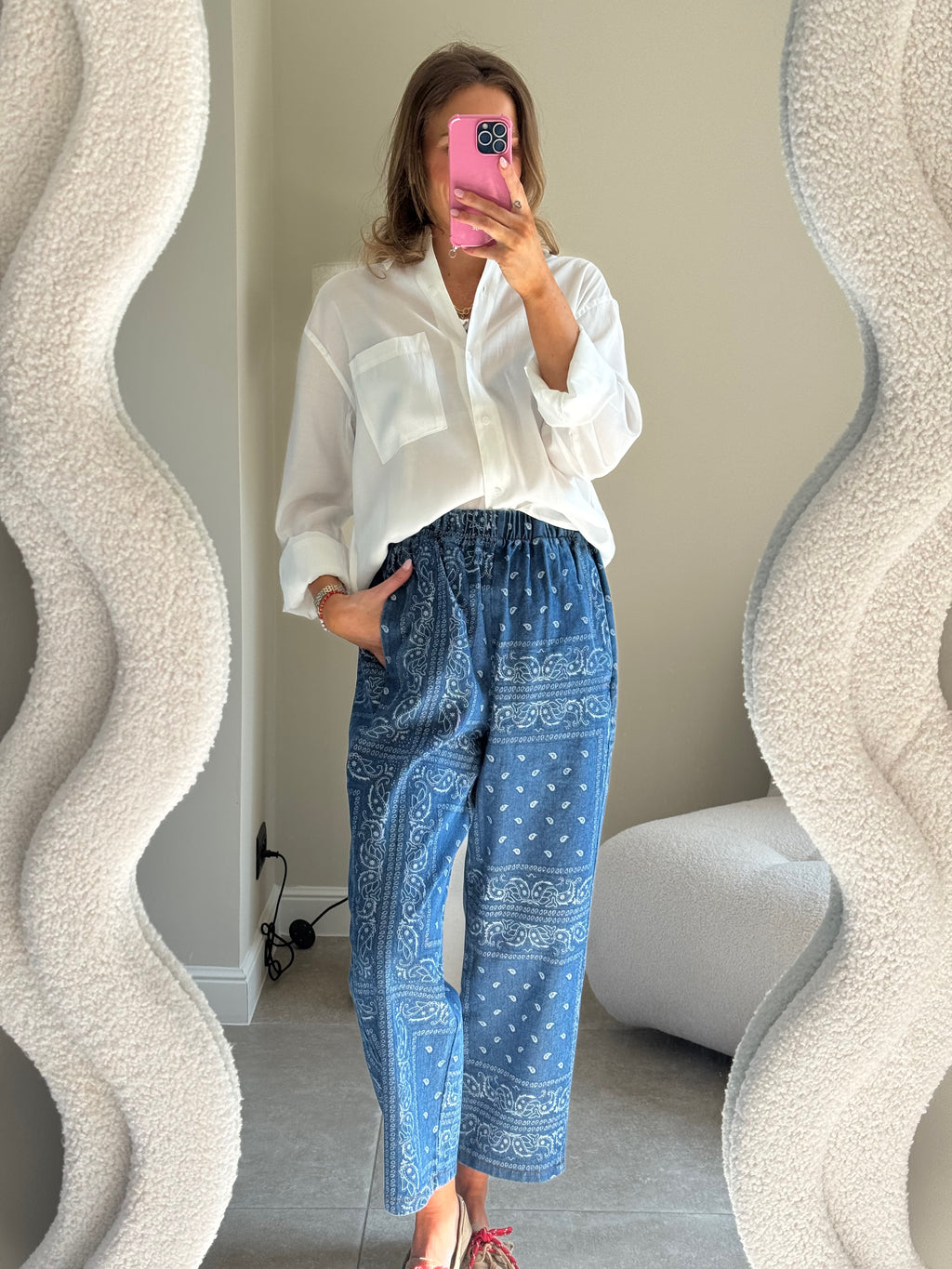 Paisley jeans